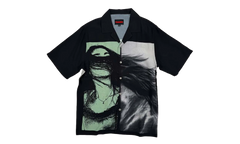 Horse Hair SS Button Up "Black" P26SP030-BLK