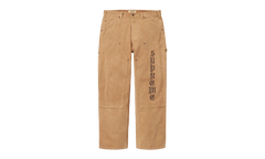 The Great China Wall Double Knee Painter Pant "SS26 - Tan" SU27520