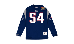 NFL Name & Number Longsleeve "New England Patriots - Navy" NNLSMG18064 NEPNAVY04TBS