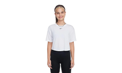 Relaxed Dri-FIT Short-Sleeve Top GS "White / Black" FZ5602 100