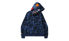 Color Camo Shark Full Zip Hoodie "Navy" 1H70 115 008 NAVY