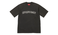 Rhinestone Raglan S/S Top "SS26 - Black" SU27321