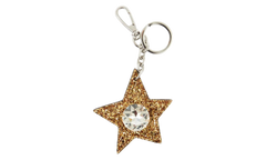 STAR KEY RING WITH CRYSTAL "GOLD" S35UA0176P3508H9915
