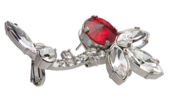 CRYSTAL DROP EARRINGS "RED" SM1VG0052P6479982