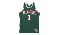 NBA Oscar Robertson Swingman Jersey "1970-71 Milwaukee Bucks - Dark Green" 353J315FGYORI