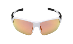 Changeup Dual Sunglasses "Orange Baseball Tuned - Satin White" 8650129 110144