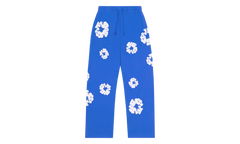 Cotton Wreath Baggy Sweatpants Blue "Blue" DT162