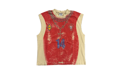 Muscle Sleeveless T-Shirt "Red" EDHCMBSF
