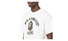 Tree Edge Camo College Tee "White / Brown" 1L80 110 030 WHT