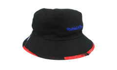 NBA Hardwood Classics Hyper Bucket Hat "Philadelphia 76ers - Black" HBKB2994 P76YYPPPBLCK