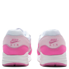Air Max 1 (GS) - White/Playful Pink/Pink Foam