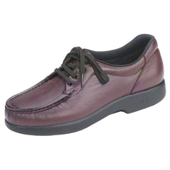 Women's Take Time Lace Up Loafer in Antique Wine