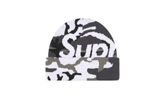 Camo Big Logo Beanie "FW25 - Snow Camo" SU26859