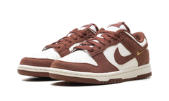 Dunk Low WMNS "Red Sepia Gold Mini Swoosh" IB4417 104