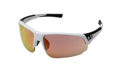 Changeup Dual Sunglasses "Orange Baseball Tuned - Satin White" 8650129 110144