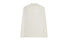 Embroidered Classic Long Sleeve Tee "Oatmeal Heather" 125HO254202F