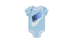 Baby Bodysuit, Hat and Booties 3-PC Box Set "Blue / White" LN0313 C3L
