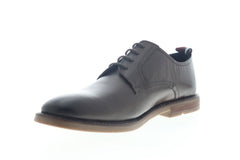 Ben Sherman Brent Plain Toe BNM00122 Mens Brown Leather Low Top Oxfords Shoes
