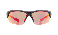 Skylon Ace Rectangular Sunglasses "Black Red Mirror" FQ4684 010