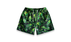 Skully Shorts "Green" BS79