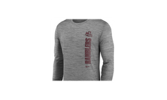 Chicago Velocity Team Issue Long Sleeve T-Shirt "Loyola Ramblers - Grey" ZMDV681 LOYC
