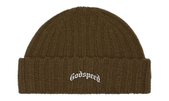 Og Logo Emblem Beanie "Olive" GS053