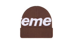 Big Logo Beanie "FW25 - Brown" SU26856