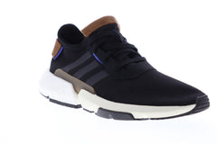 POD S3.1 G54741 Mens Black Canvas Casual Low Top Lifestyle Sneakers Shoes