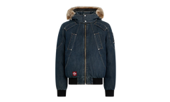 Denim Down Bomber Jacket "Evisu - Denim" M35MB000EV 1843