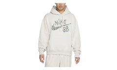 SB Graphic Skate Hoodie "Sugar High - Light Bone" HJ2896 072