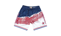 NBA Sublimated Swingman Shorts "2003 All-Star East - White" SMSHNG18425 ASEWHIT03
