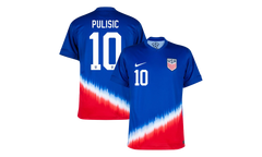 USA Away Pulisic 10 Jersey "American Icon kit (2024‑2025)" FJ4277 417