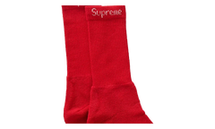 Hanes Crew Socks "Red" SU26997