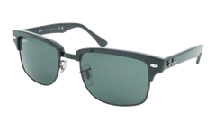 Clubmaster Square Sunglasses "Demi Gloss Black On Black" RB4190-877_52