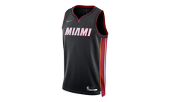 NBA Miami Heat Icon Swingman Jersey "Black / Red" DN2620 010