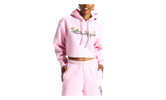 Candy Land Reverse Weave Cropped Hoodie WMNS "Pink Candy" WL659 590735PKN