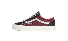 Premium Old Skool "Knit Pack - Geo Check Bordeaux Red" VN000EFKBRD