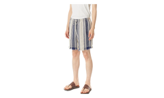 Stripe Linen Training Pants "Indigo" 963563