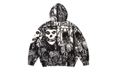 The Misfits® Zip Up Hooded Sweater "SS26 - Black" SU27403