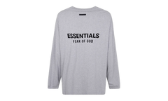 Jersey Long-Sleeve Shirt "Light Heather Grey" 125HO244378F