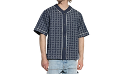 Ma Quad Denim Baseball Shirt "RAW INDIGO" AMDNIR1042