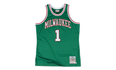NBA Oscar Robertson Swingman Jersey "1970-71 Milwaukee Bucks - Green" MN1970 71ORMBSJ