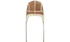 Shearling Lined Earflap Cap "FW25 - Tan" SU26792