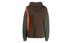 Panel Hoodie "Brown" S74GU0617S25553962