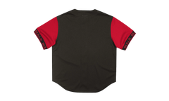 NBA Pure Shooter Mesh Button Front Shirt "Chicago Bulls - Black" MSBFAJ19017 CBUBLCK