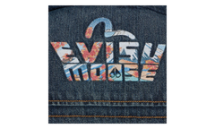 Denim Down Vest "Evisu - Denim" M35MV450EV 1841