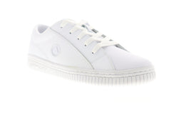 Airwalk The One AW00221-100 Mens White Leather Low Top Skate Sneakers Shoes
