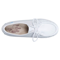 Women's Siesta Lace Up Loafer in White