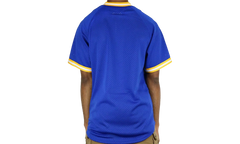 NBA Seasoned Pro Mesh Button Up Jersey "Golden State Warriors - Blue" 418TA3104AGSWIH