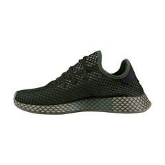 Deerupt Runner B41771 Mens Green Mesh Lace Up Lifestyle Sneakers Shoes